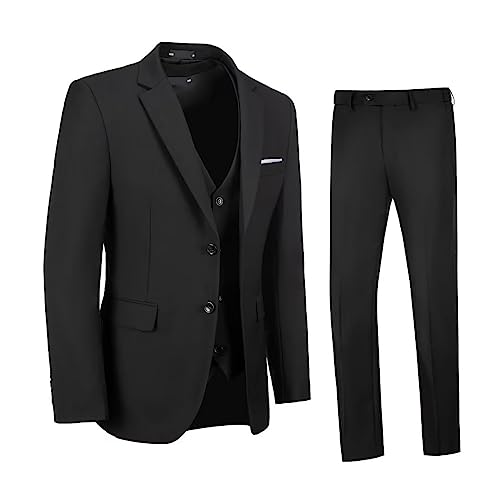 Men's Suits Tuxedo Suit Outfits for Men 3 Pieces Mens Wedding Business Formal Suit Set Jacket Vest Pants