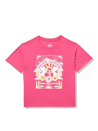 Under Armour Under The Sun TEE, Dark Red, YL