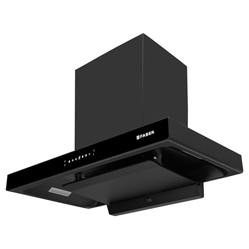 Faber Thunderbolt 90cm 1800m³/hr BLDC Chimney | Steam Clean T-Sha...