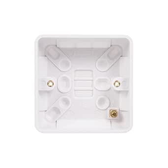 Schneider Electric Lisse GGBL9225S – Scatola Da Incasso A Doppia Superficie 25mm – Colore Bianco – Per Placche E Accessori Modulari