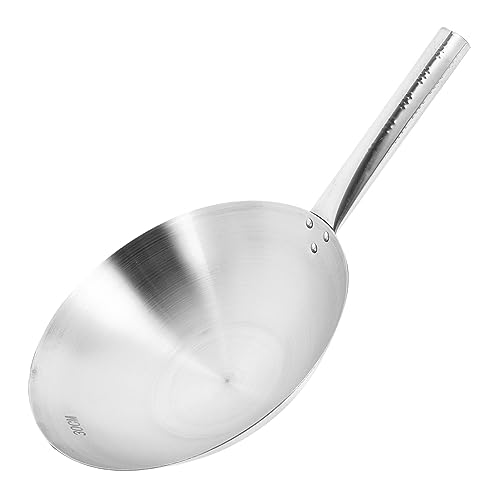 Wok de Acero Inoxidable con Asa Ergonómica miniatura 1