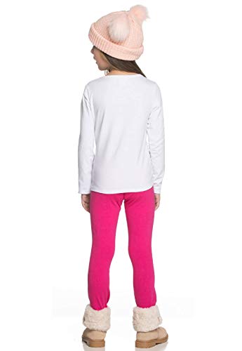 Legging Lecimar Tween em Cotton Outono Inverno Pink