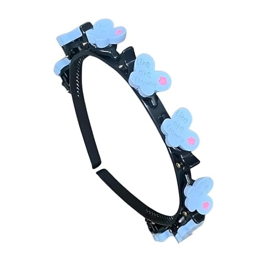 Tiara Infantil Presilhas com Borboletas Azuis, Acessório para Cabelo Meninas