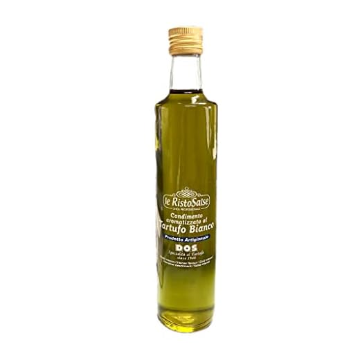 Aceite De Oliva Virgen Extra con Trufa Blanca 500 ml - Producto Típico Italiano