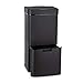 KLARSTEIN Royal Trash - Poubelle à capteur, volume 72 L en 4 bacs, déchets résiduels & de recyclage: 43 & 2 x 12,5 L, avec couvercle: 4 L, ouverture et fermeture automatiques - noir