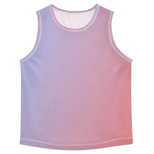 J JOYSAY Above Clouds Gradient Boys Tank Top Sleeveless Muscle Shirts Quick Dry Kids T-Shirts 3-15T