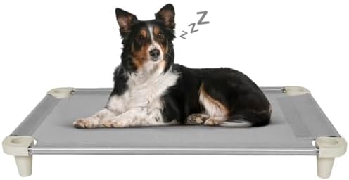 Acrimet Cama Elevada para Cachorro Grande Lavável e Confortável, ...