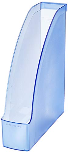 Preisvergleich Produktbild Leitz Plus Stehsammler, 6 Stück, blau frost, 24760034