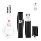 Perfume Pod ATOM Refillable Perfume Atomizer (ATOM01, BLACK)