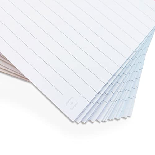 Nali - Papel para artes 4 x 6, 150g/m2, 150g/m2, Pautada