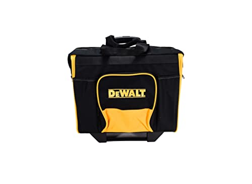 Dewalt Hard Bottom Heavy Duty Roller Tool Bag 21''X19''X10'' W/Front Pockets #TOP4