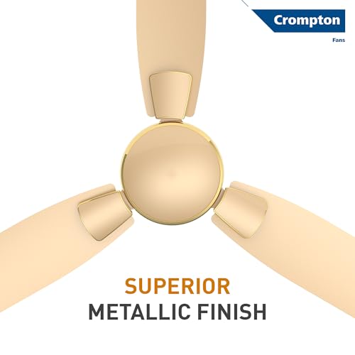Image of Crompton Highspeed Toro Antidust 1200 Mm (48 Inch) Ceiling Fan (Birken Effect) BEE Star, Red