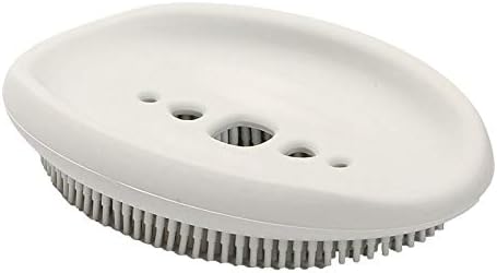 BITWIT Soap Box, Silicone soap Box New Flexible Multifunctional Bathroom Kitchen Dish Cleaning Brush soap Storage Box jabonera Porte T3 (Color B)