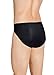 Jockey Men's Underwear Elance Microfiber Bikini - 2 Pack, Black, L