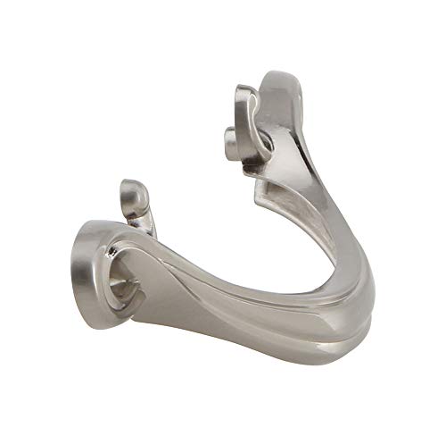 10-Pack Cabinet Curved Arch Hardware Handle - Satin Nickel , 4" (102Mm) Hole Centers Drawer Pull Kitchen Furniture Dresser Cupboard By Silverline #TOP2