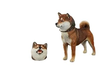 リアルヘッド 仁面犬 三郎　初期モデル Amazon.co.jp: Mr.Z 1/6 サイズ 柴犬 シバイヌ 可愛い 滑稽 犬