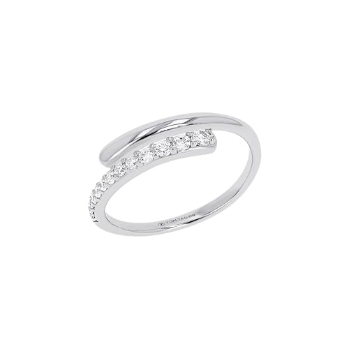 Bague argent 925 Tom Tailor avec zircone une idée cadeau idéale pour elle