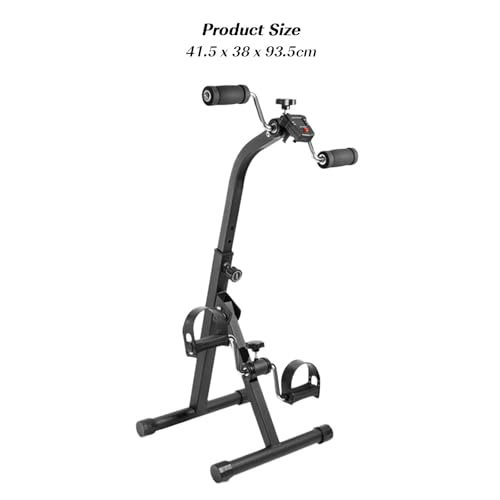 Mini bicicleta estática para ejercicios portátiles miniatura 2