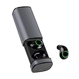 Écouteurs intra-auriculaires avec étui de chargement : étanches à l’eau (ipx5), résistants à la transpiration, utilisables à volonté, écoutez votre musique à tout moment, casque de sport