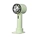 SHIXUE Palmare Ventilatore Ricaricabile Mini Ventilatore Portatile Portable 3 velocità Personale Ventola USB Carica Turbo Mini Ventilatore per Bambini, Ufficio, Viaggi, Sport,Verde