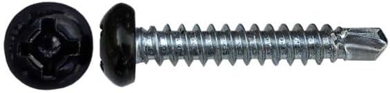 8 x 1 in. Quad Square Recess Pan Head SAE Screws