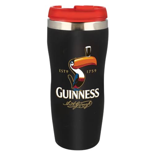 Guinness Reisebecher mit Tukan-Motiv, 300 ml