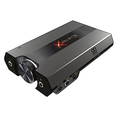 CREATIVE G6 7.1 HD Gaming DAC and External USB Sound Card with Xamp Headphone Amplifier for PS5, PS4, Xbox One, Nintendo Switch and PC