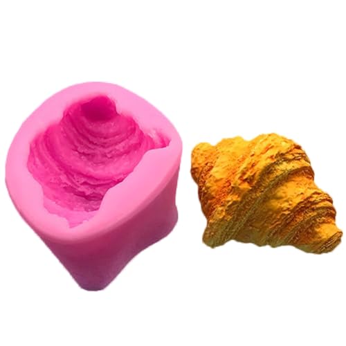 Zcargel 1PCS/5PCS Silicone Bread Mould, 3D Waffles, Fondant Cake, Chocolate Pan, Baking Mould, Milk Chocolate Mold, Cake Decoration, Cupcake Topper, Soap Mold