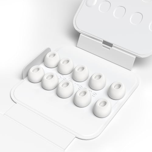 Seltureone�y5�g�z�C���[�s�[�X AirPods Pro ��3����Ή� (S�T�C�Y 5�y�A) �\�t�g�V���R���� �m�C�Y���_�N�V�����z�[���t�� ����~�� Airpods Pro3�����p�C���[�`�b�v ���{��������t��