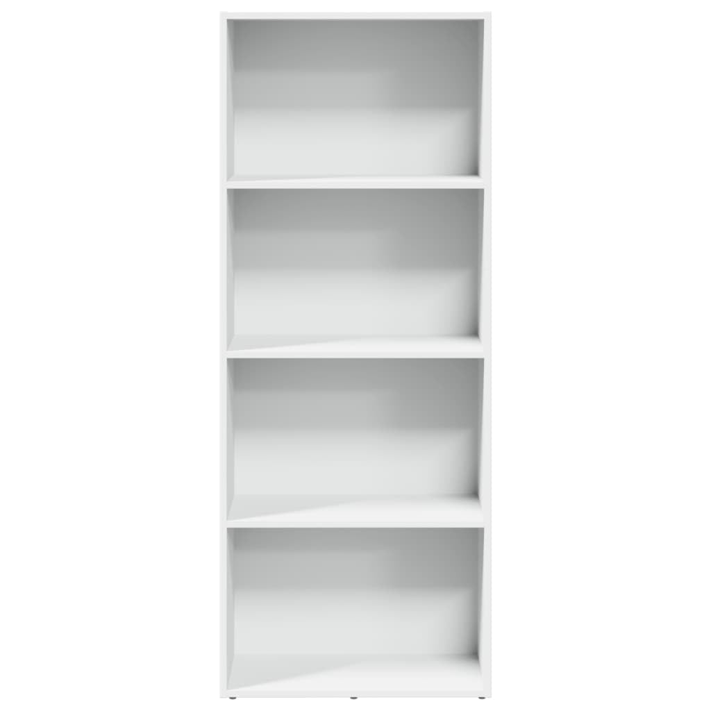 Generisch Bücherregal Weiß 60x30x152 cm Holzwerkstoff,Möbel,Regalsysteme,Bücherregale Bücherschränke-857908