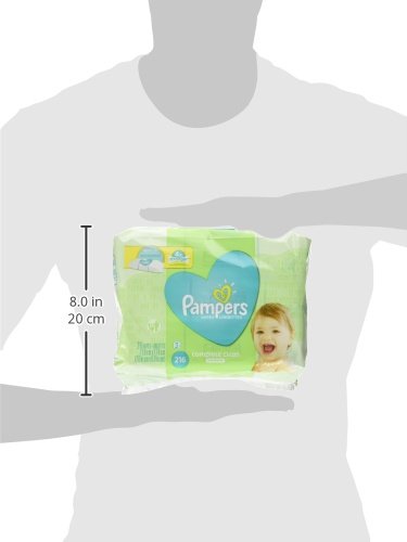 Miniatura 8 de Pampers - Toallitas de pañales para bebé limpieza completa sin perfume 3 paquetes de recambio para tina dispensadora 216 toallitas en total
