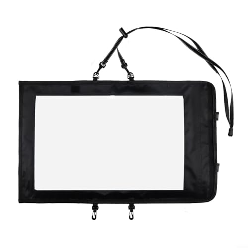 Paquete de mapas impermeable, funda de almacenamiento de mapas, funda impermeable para mapas, cubierta negra para almacenamiento seguro de mapas, pasaportes