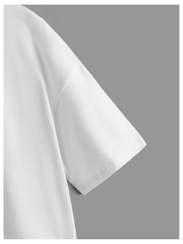 Girl's Letter Graphic Print Cute Tops Short Sleeve Crew Neck Summer T Shirts Trendy Clothes for Girls4