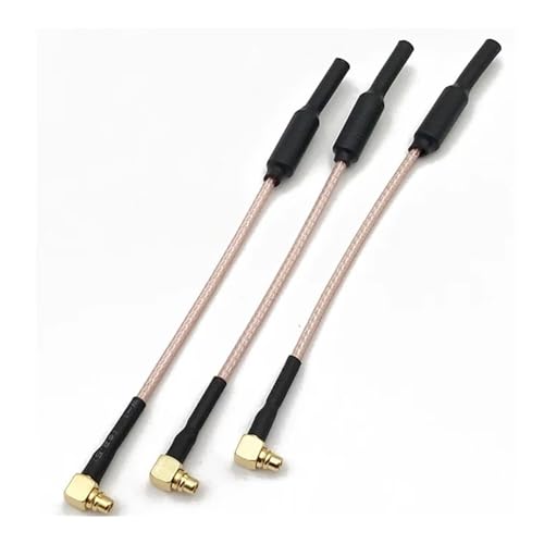 Antena MMCX 5.8G con conector en L y radiación lineal de 2dBi para dron RC 3 uds