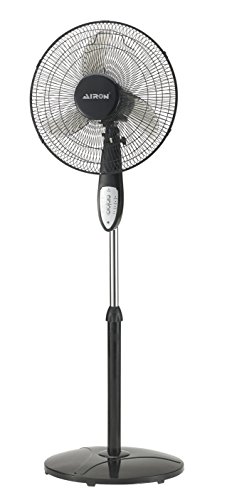 Comparativas de Ventilacion mecanica controlada los mejores 10. 30 Ventilador de Pedestal con control remoto AIRON SFP-40R 16'