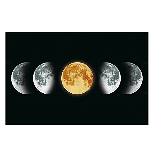 Mosaïque de bricolage éclipse lunaire 80x220cm pour oublier le stress quotidien
