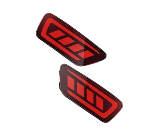 Clignotants dynamiques et réflecteurs de pare-chocs arrière rouge pour Dodge Journey 2011-2021
