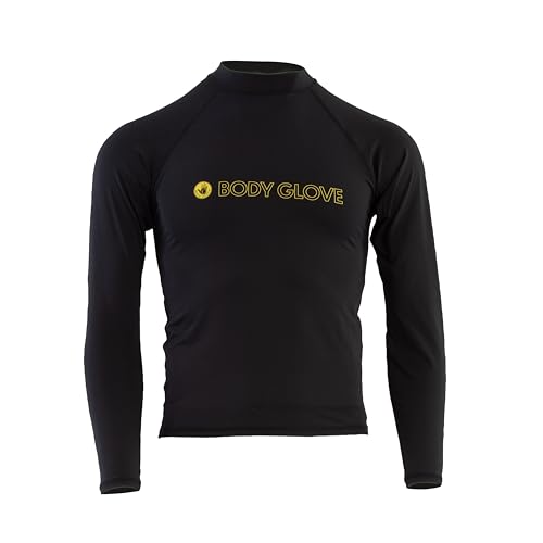 Body Glove Mens Basic Fitted Long Sleeve Rashguard