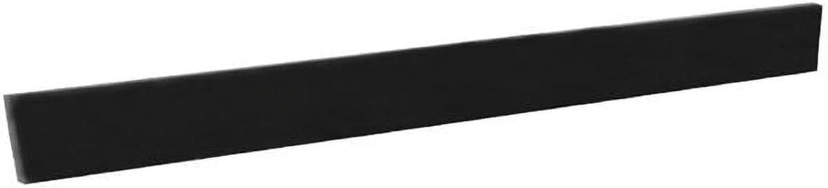55 in. Galaxy Granite Backsplash Black