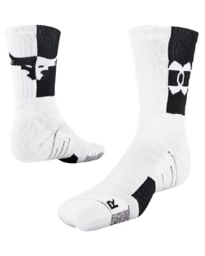 Under Armour Unisex Project Rock Playmaker Crew Socks