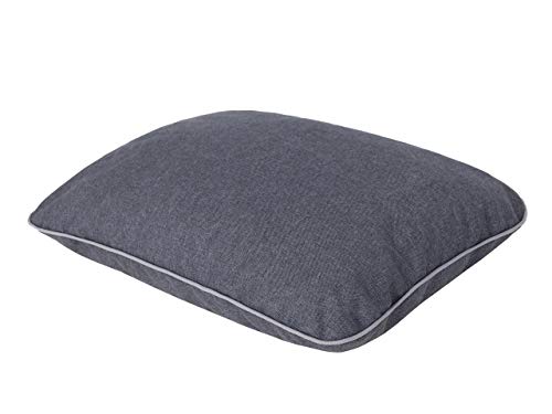 HOBBYGARDEN Balancín para banco de Hollywood, columpio, cojín de jardín, columpio, cojín para banco, cojín de tumbona, 52 x 13 cm, azul marino