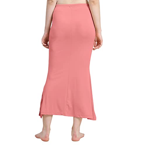 Image of Amazon Brand - Anarva Women Cotton Blended Saree Shapewear Regular Petticoat Skirt For Saree