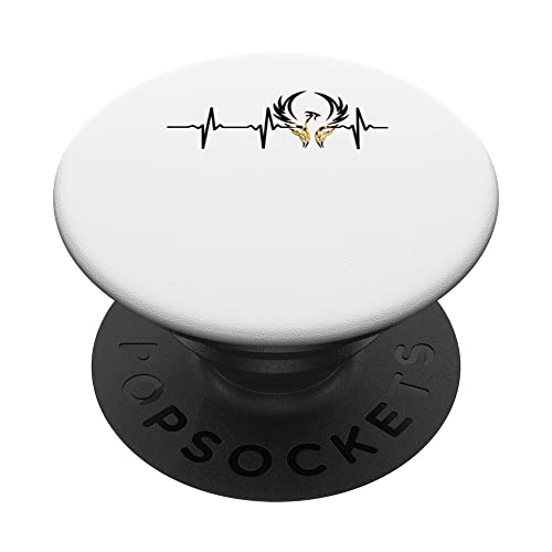 Sober Recover Sobriety Heartbeat EKG Addiction Abstinence PopSockets PopGrip Intercambiable