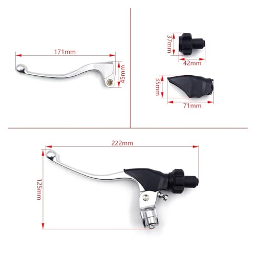 Palanca de embrague ajustable con funda protectora Yamaha YZ 3