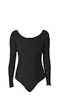 WOLF UNITARD Long Sleeve Leotard for Adult and Child 2X-Large Black