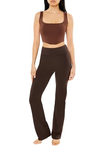 Leggings Flare Mid-Rise Forever 21 Pantalons Femme Idéal Bureau et Weekend