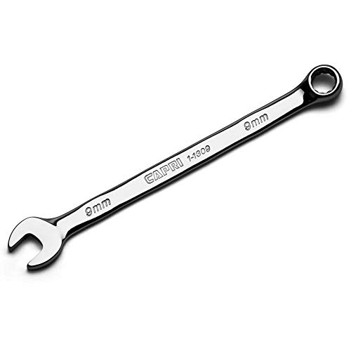 Image of Capri Tools 9 mm Combination Wrench, 12 Point, Metric, Chrome (1-1309)