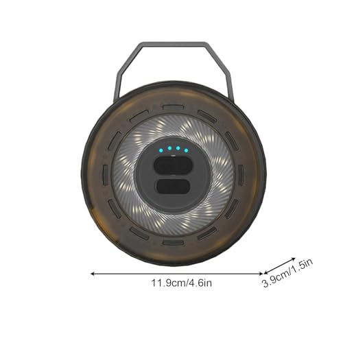 Luces de cadena impermeables de 10m con farolillo recargable para iluminar todo tu camping 6