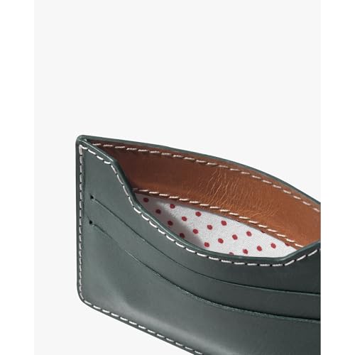 Image of DailyObjects Forest Green SkinnyFit Leather Card Wallet