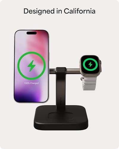 Mophie 3-in-1 Wireless Charging Stand – MagSafe iPhone, Apple Watch & AirPods, 15W — view 11